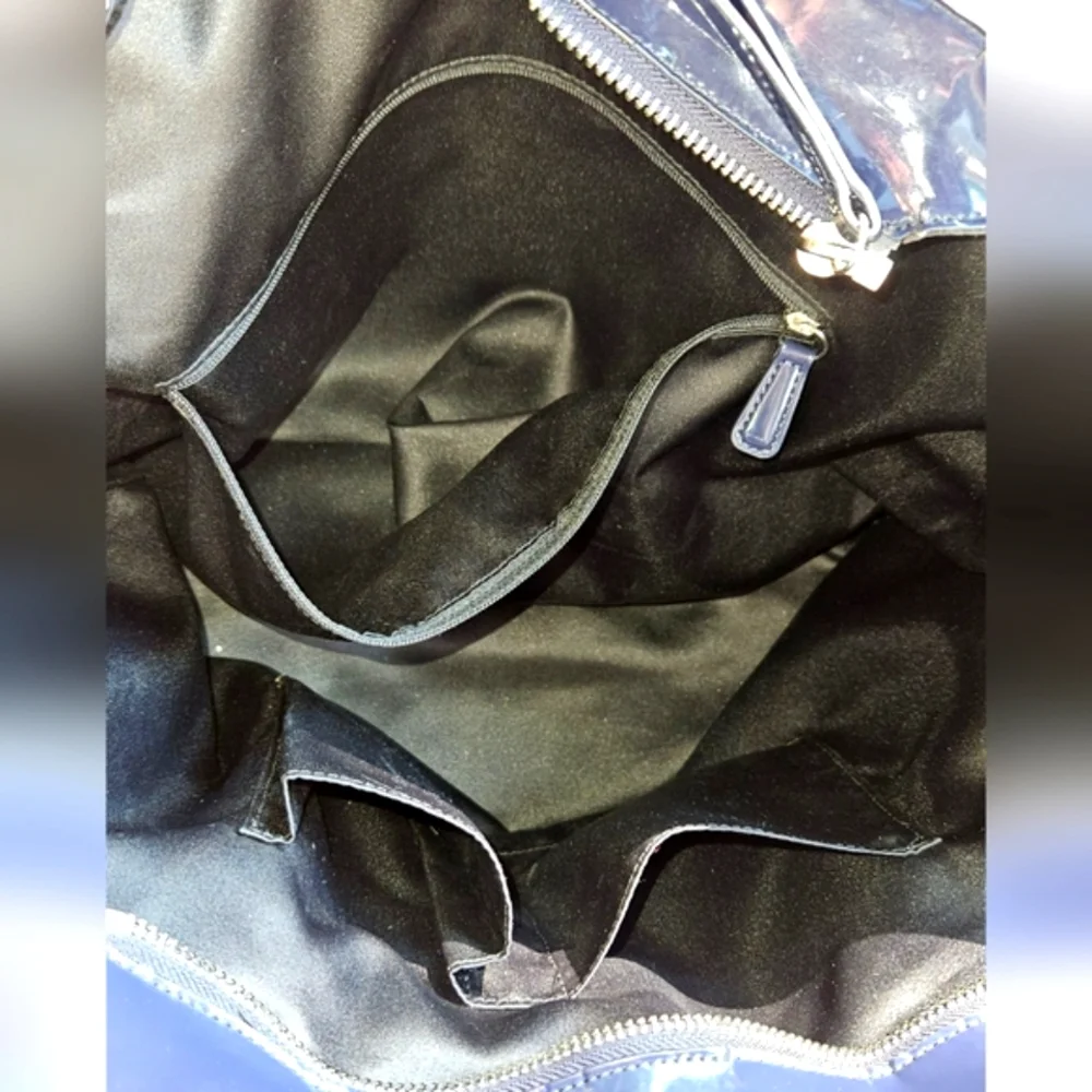 COACH | XL Parchment Shopper Travel Tote | Leather | Womens | Shoulder Bag - Picture 12 of 16